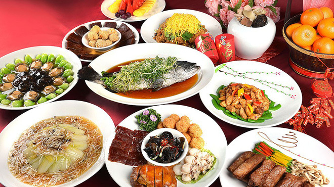 Bữa cơm truyền thống ngày Tết Nguyên Đán ở Trung Quốc